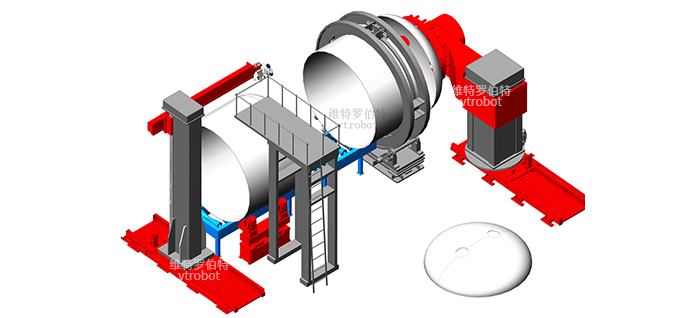 压力容器封头自动化组对和焊接